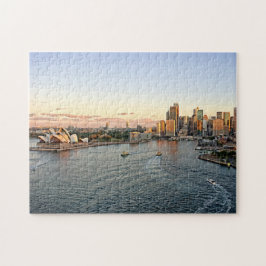 Quebra-cabeça Sydney Harbor - Austrália - 11x14 - 252 pcs