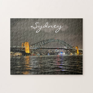 Quebra-cabeça Sydney Harbor by Night, Austrália, Foto