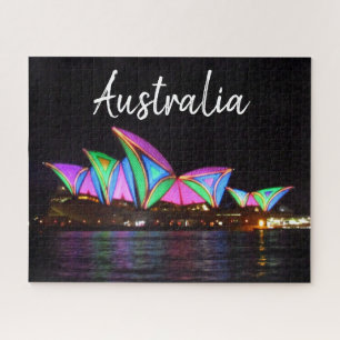 Quebra-cabeça sydney ópera vivid australia