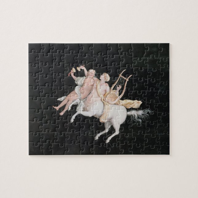 Quebra-cabeça T31466 uma música fêmea do fazer do centauro e do (Horizontal)