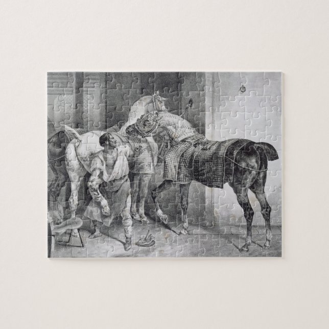 Quebra-cabeça T34894 o Farrier inglês, 1822 (litho) (Horizontal)
