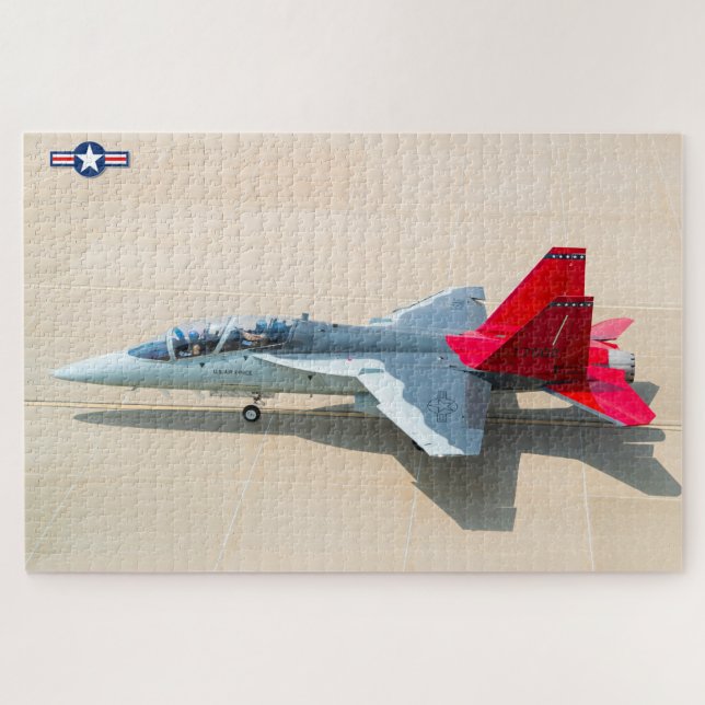 QUEBRA-CABEÇA T-7A RED HAWK (Horizontal)