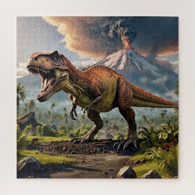 Quebra-cabeça T-Rex (Vertical)