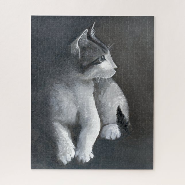 Quebra-cabeça Tabby Kitten (Vertical)