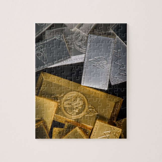 Quebra-cabeça Tabletop RPG | Leitor de Papel PNP Moedas de Fanta (Vertical)