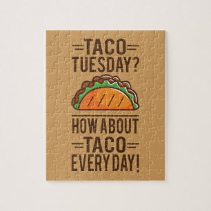 Quebra-cabeça Taco terça-feira? Taco diário!