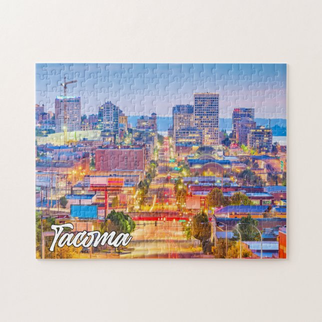 Quebra-cabeça Tacoma, Washington, Estados Unidos (Horizontal)