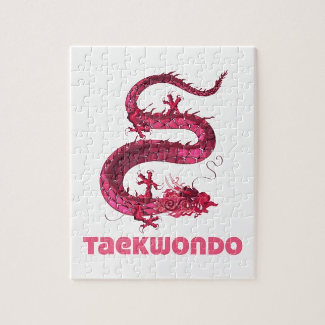 Quebra-cabeça Taekwondo (Vertical)