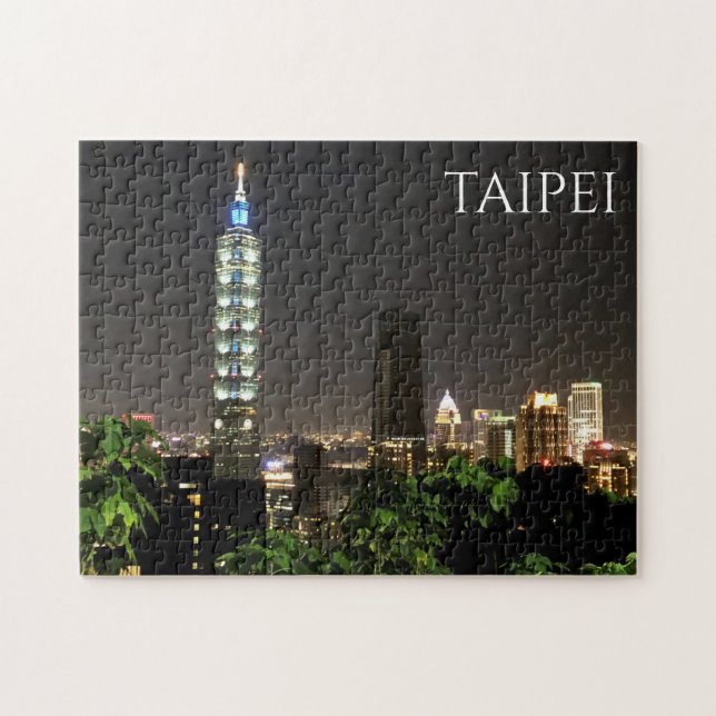 Quebra-cabeça taipei 101 (Horizontal)