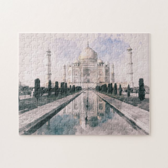 Quebra-cabeça Taj Mahal, Índia (Horizontal)