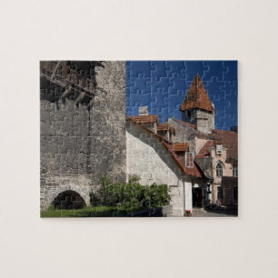 Quebra-cabeça Tallin, Estônia. Tallin é um tanto