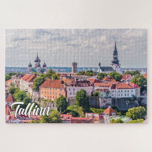 Quebra-cabeça Tallinn, Estônia (Horizontal)