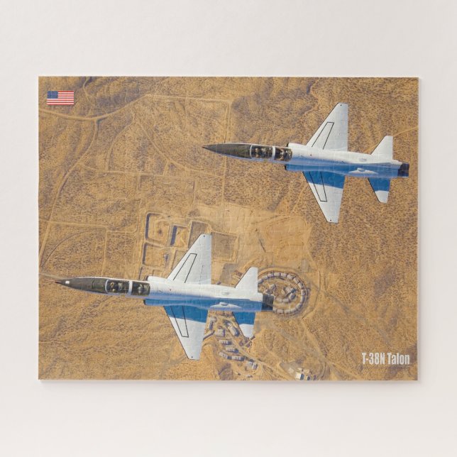 Quebra-cabeça TALON T-38N (16x20 polegadas) (Horizontal)