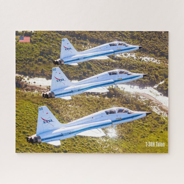 Quebra-cabeça TALON T-38N (16x20 polegadas) (Horizontal)