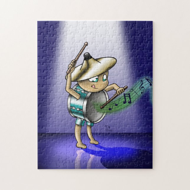 Quebra-cabeça Tambor (Vertical)