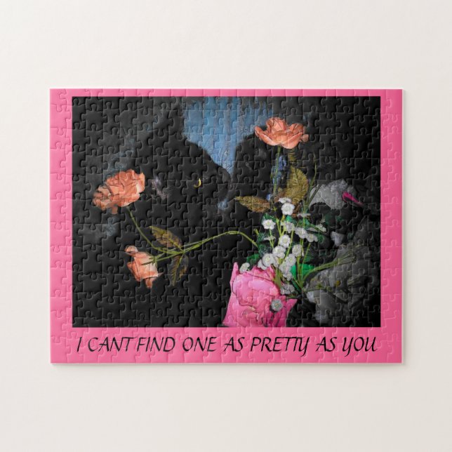 Quebra-cabeça ...tão bonito quanto você Valenpuzzle (Horizontal)