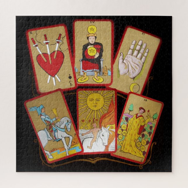 Quebra-cabeça Tarot Cards Jigsaw Puzzle (Vertical)