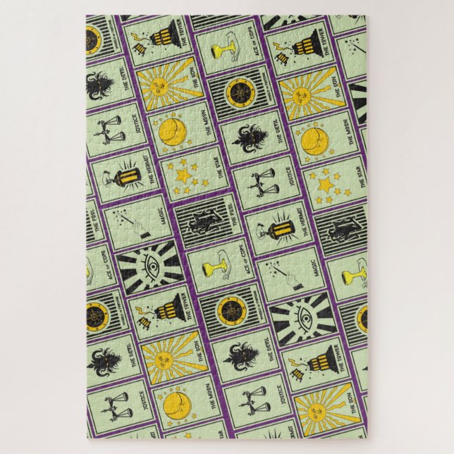 Quebra-cabeça Tarot Cards Pattern (Vertical)