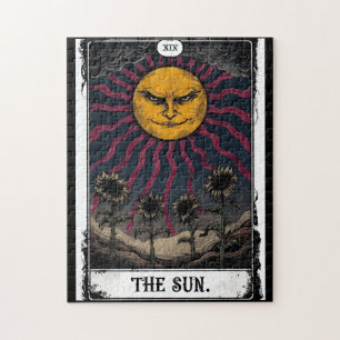 Quebra-cabeça Tarot do Sol Gótico