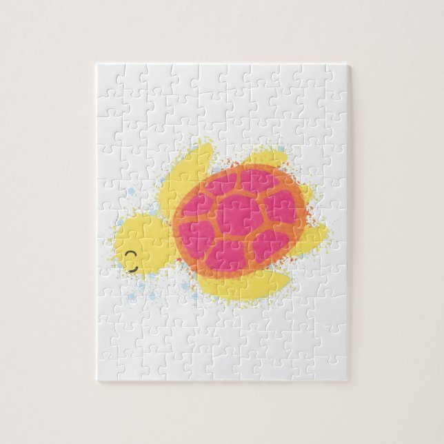 Quebra-cabeça Tartaruga do Mar Cento (Vertical)