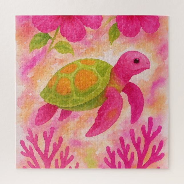 Quebra-cabeça Tartaruga do Mar Uchinanchu (Vertical)