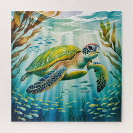 Quebra-cabeça Tartaruga Pintada