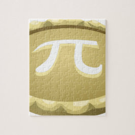 Quebra-cabeça tarte de pi-dia feliz