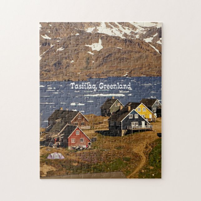 Quebra-cabeça Tasiilaq, Groenlândia (Vertical)