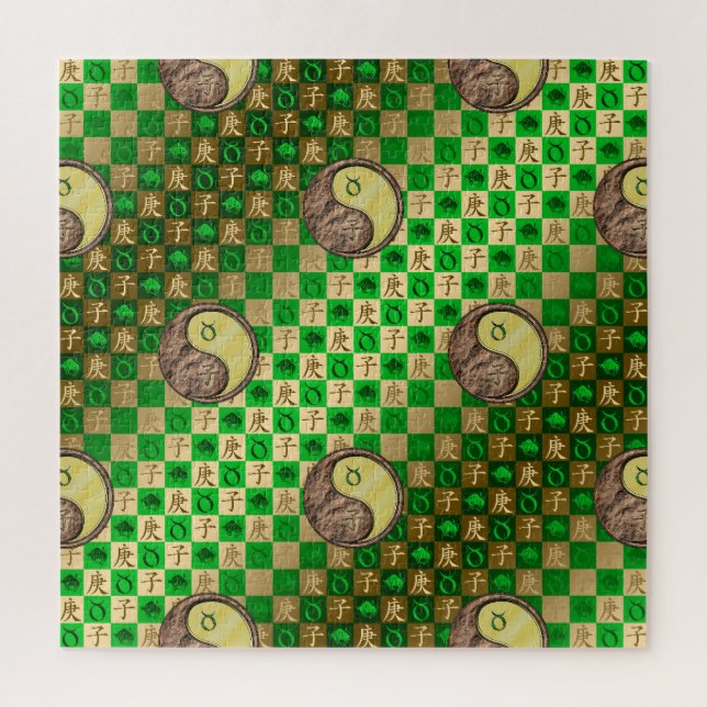 Quebra-cabeça Taurus & Metal Rat (Vertical)