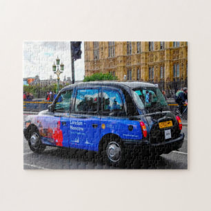 Quebra-cabeça Táxis de Londres Reino Unido
