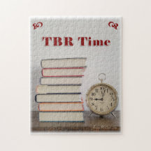 Quebra-cabeça TBR Time para amantes de livros