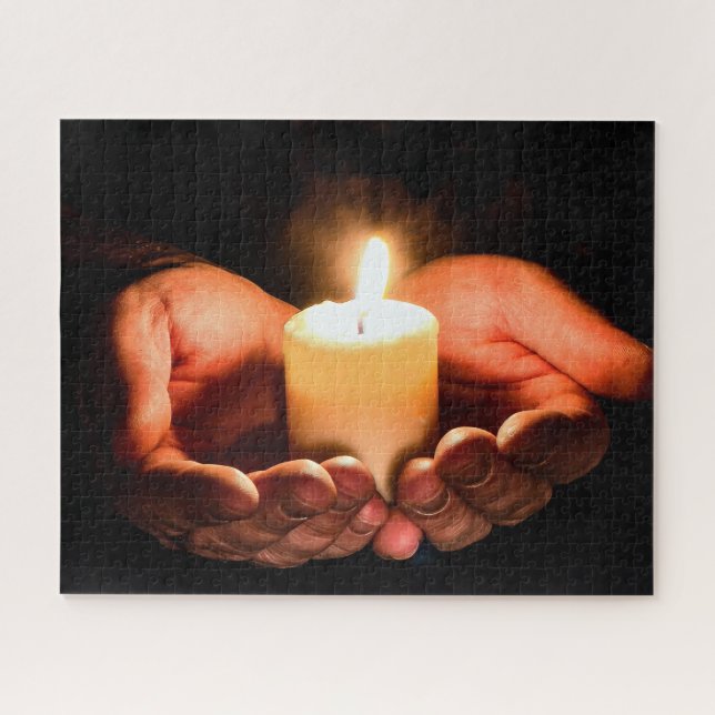 Quebra-cabeça Tea Light Holiday (Horizontal)