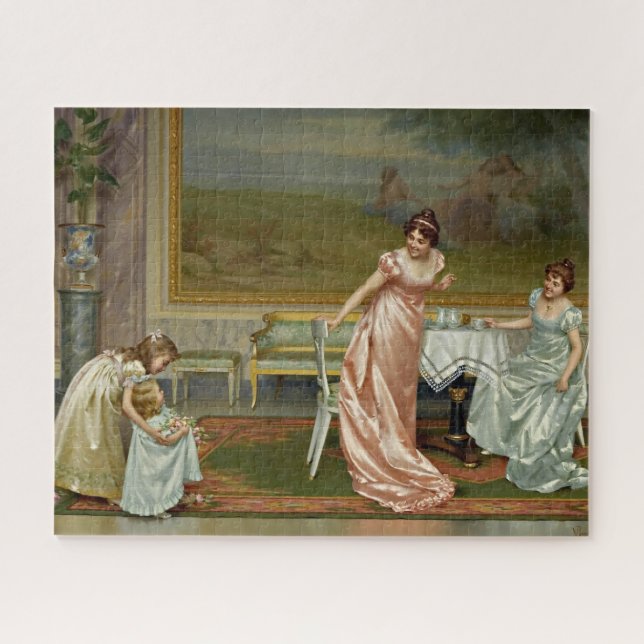 Quebra-cabeça Tea Party by Vittorio Reggianini (Horizontal)
