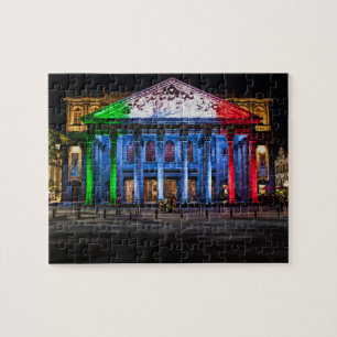 Quebra-cabeça Teatro Degollado, Guadalajara, México
