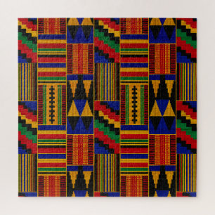 Quebra-cabeça Tecido Kente Estilo Africano