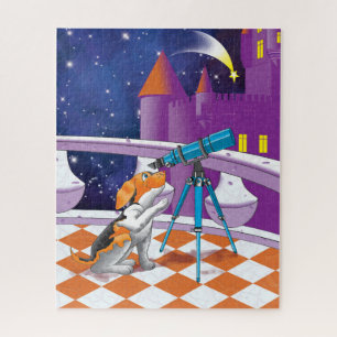Quebra-cabeça telescópio de cães