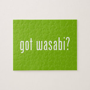 Quebra-cabeça tem o wasabi?