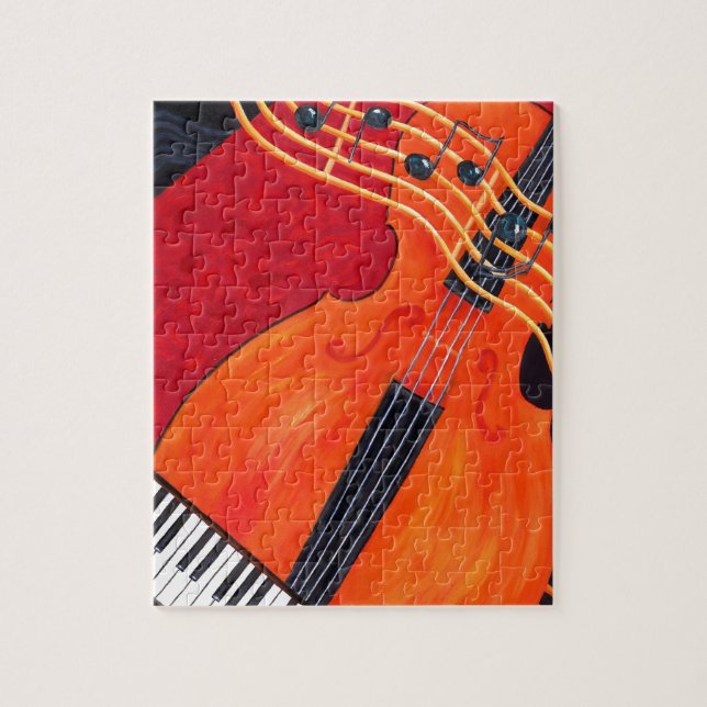 Quebra-cabeça Tema de Música (Vertical)