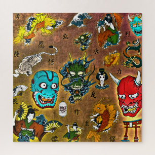 Quebra-cabeça Tema Japonês