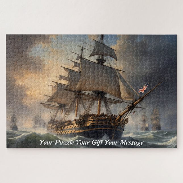 Quebra-cabeça Tempest of Triumph: A Idade da Navegação na Batalh (Horizontal)