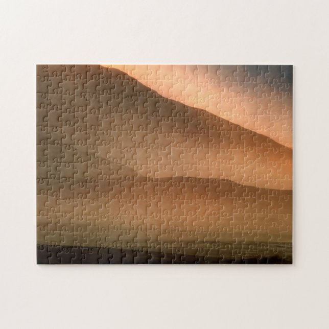 Quebra-cabeça Tempestade de areia em dunas de areia do Mesquite, (Horizontal)