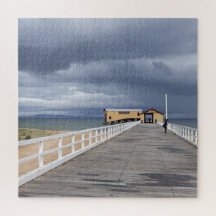 Tempestade sobre o Pier de Queenscliff