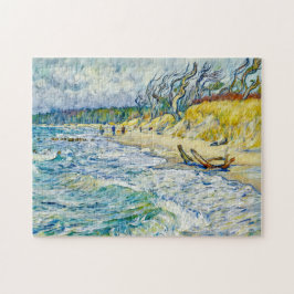 Quebra-cabeça Tempestuoso Mar Báltico impressionista no Weststra