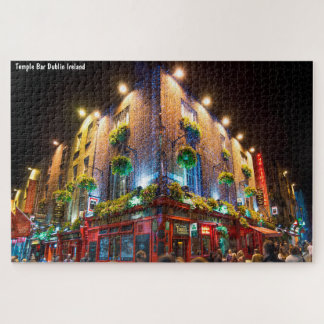 Quebra-cabeça Temple Bar Dublin Irlanda.