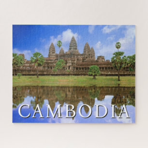 Quebra-cabeça Templo Angkor Wat Camboja, Kampuchea