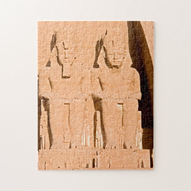 Quebra-cabeça Templo de excelente de Abu Simbel - Ramses II - Eg (Vertical)
