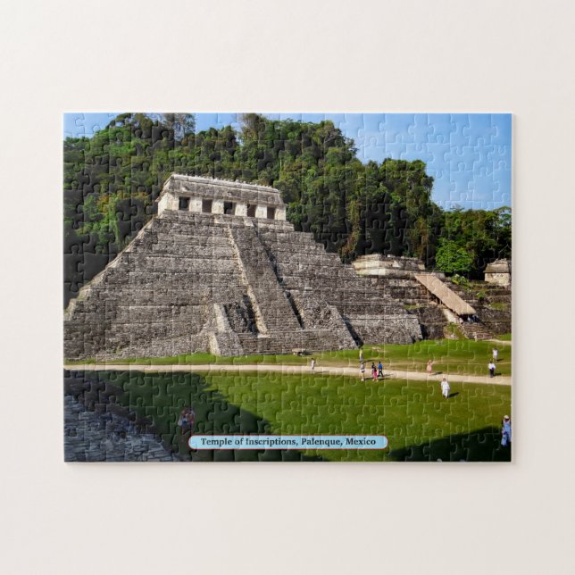 Quebra-cabeça Templo de Inscrições, Palenque, México (Horizontal)