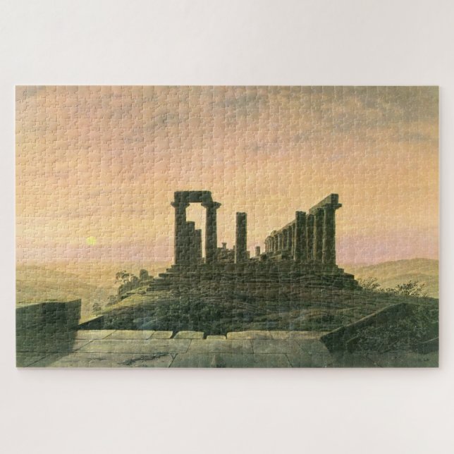 Quebra-cabeça Templo de Juno em Agrigento - Friedrich (Horizontal)