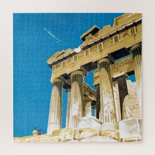 Quebra-cabeça Templo de Partenon da Grécia de Atenas viagens vin