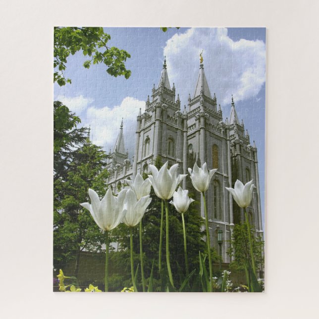 Quebra-cabeça Templo de Salt Lake City (Vertical)